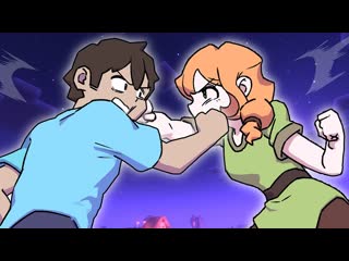 steve vs. alex battle for diamonds | steve vs alex diamond battle (minecraft anime)